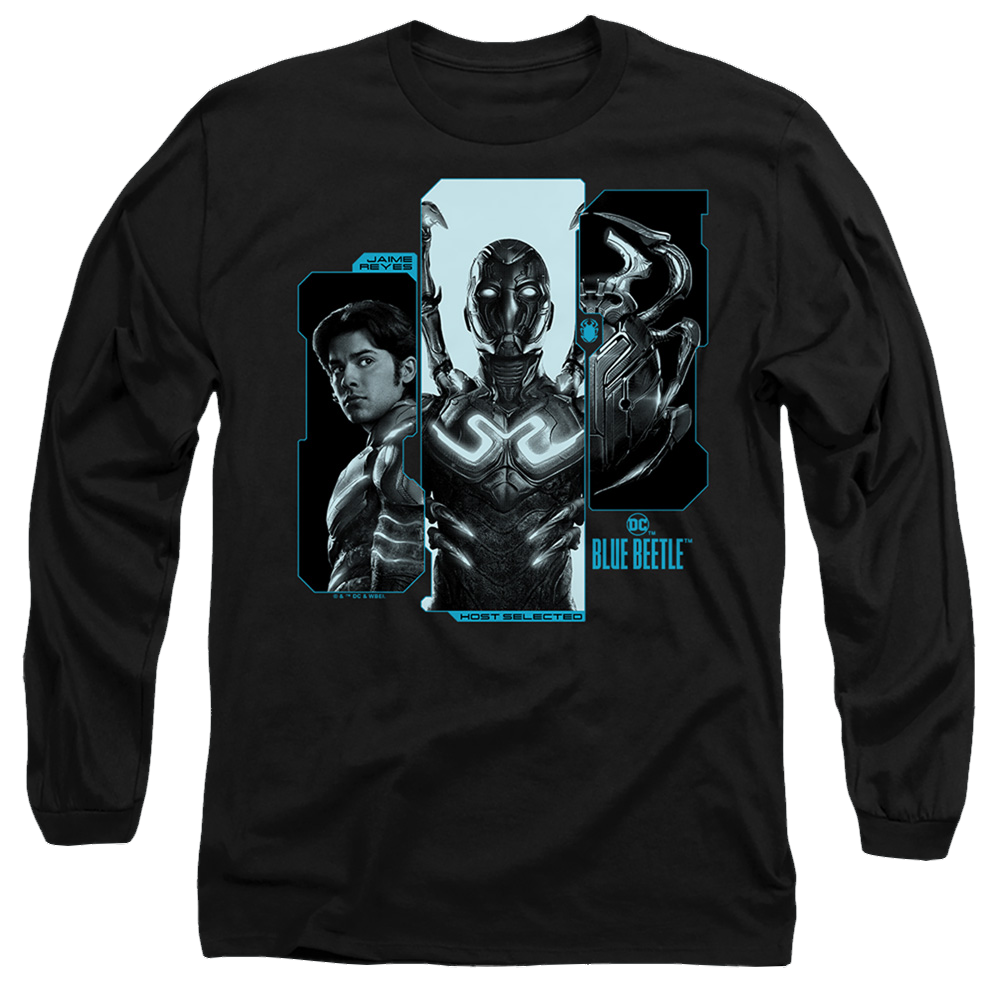 BLUE BEETLE (2023) Host Reyes - Men's Long Sleeve T-Shirt Men's Long Sleeve T-Shirt BLUE BEETLE (2023)
