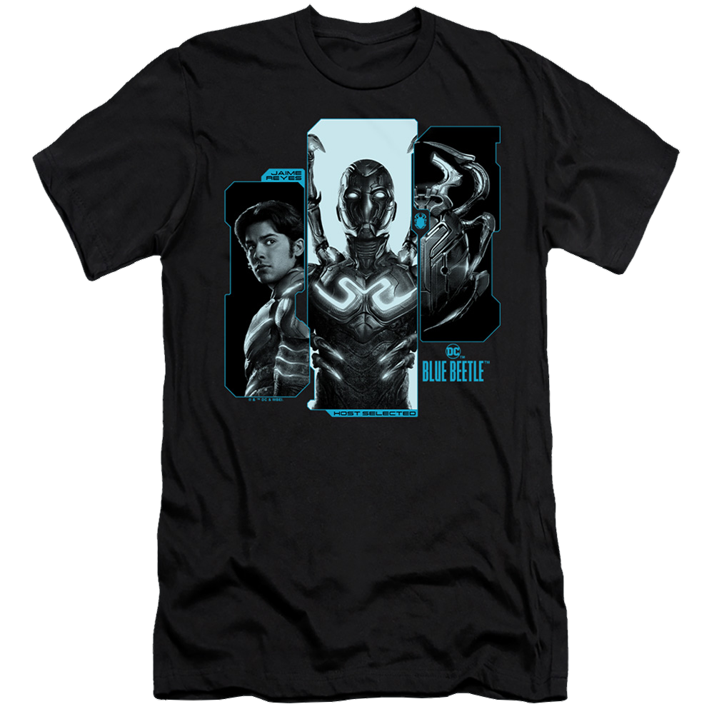 BLUE BEETLE (2023) Host Reyes - Men's Premium Slim Fit T-Shirt Men's Premium Slim Fit T-Shirt BLUE BEETLE (2023)