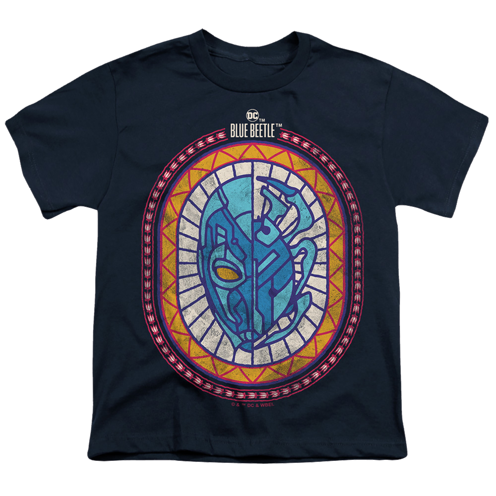 BLUE BEETLE (2023) Reyes Courage - Youth T-Shirt Youth T-Shirt (Ages 8-12) BLUE BEETLE (2023)