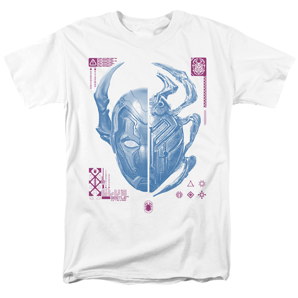 BLUE BEETLE (2023) Split Beetle - Men's Regular Fit T-Shirt Men's Regular Fit T-Shirt BLUE BEETLE (2023)
