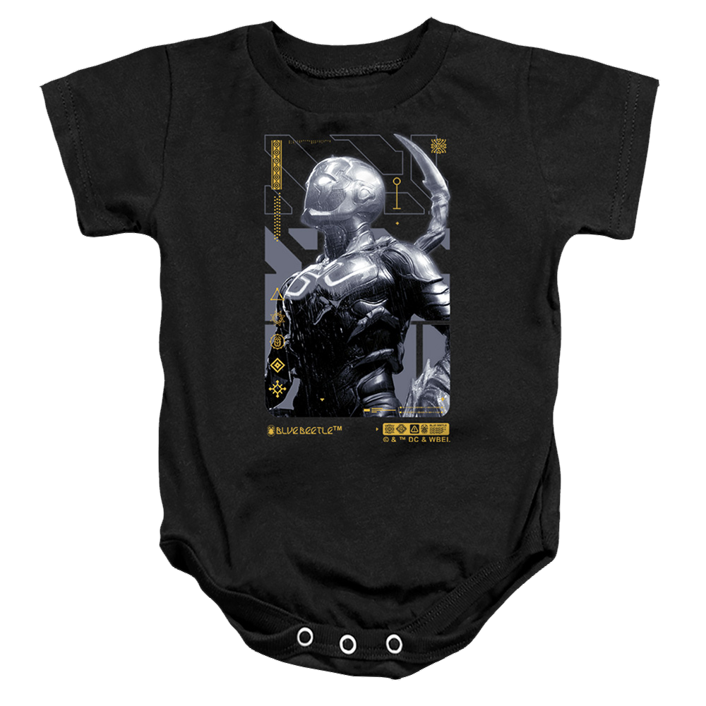 BLUE BEETLE (2023) Beetle Heads Up - Baby Bodysuit Baby Bodysuit BLUE BEETLE (2023)