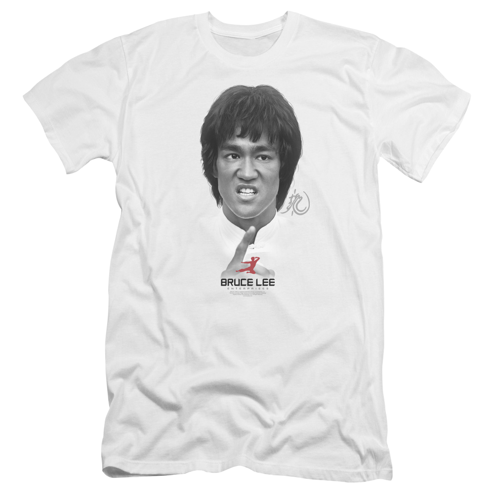 Bruce Lee Self Help - Men's Premium Slim Fit T-Shirt Men's Premium Slim Fit T-Shirt Bruce Lee