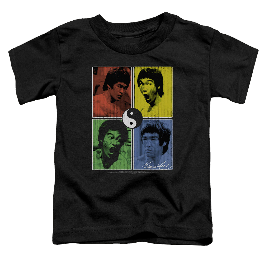 Bruce Lee Enter Color Block - Toddler T-Shirt Toddler T-Shirt Bruce Lee