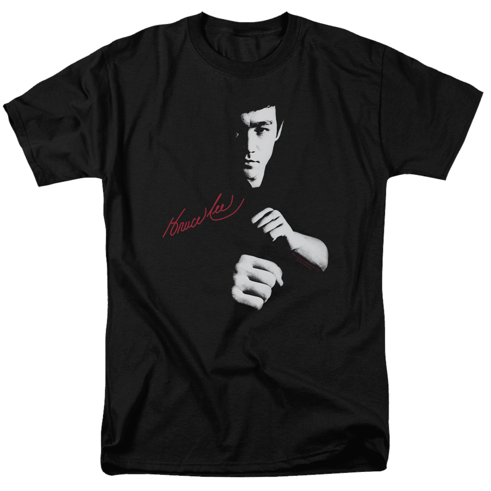 Bruce Lee The Dragon Awaits - Men's Regular Fit T-Shirt Men's Regular Fit T-Shirt Bruce Lee