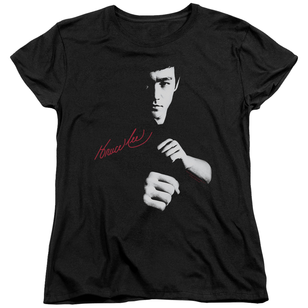 Bruce Lee The Dragon Awaits - Women's T-Shirt Women's T-Shirt Bruce Lee