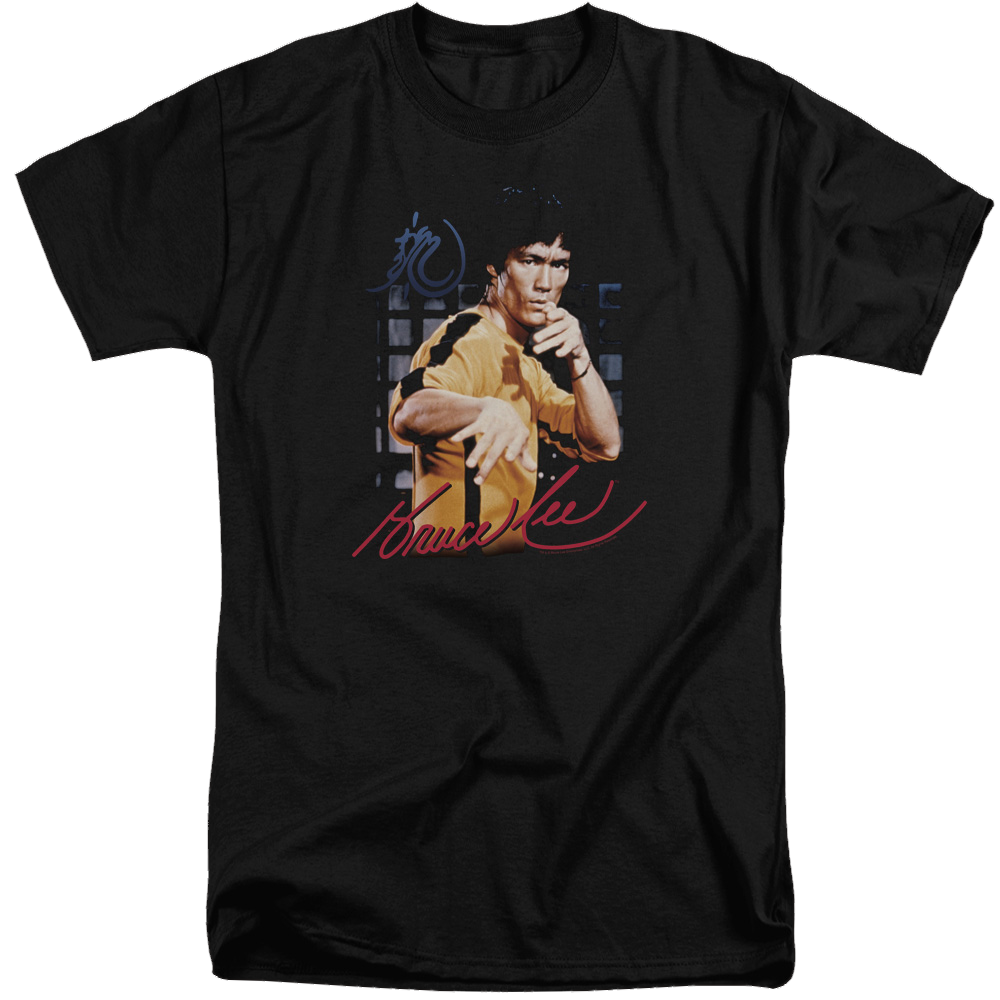 Bruce Lee Yellow Jumpsuit - Men's Tall Fit T-Shirt Men's Tall Fit T-Shirt Bruce Lee