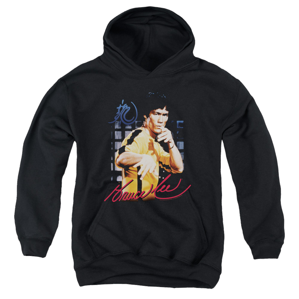 Bruce Lee Yellow Jumpsuit - Youth Hoodie (Ages 8-12) Youth Hoodie (Ages 8-12) Bruce Lee