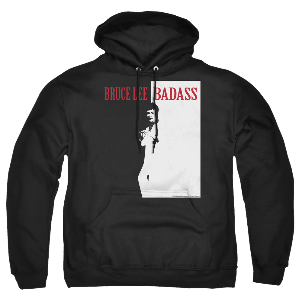 Bruce Lee Badass - Pullover Hoodie Pullover Hoodie Bruce Lee