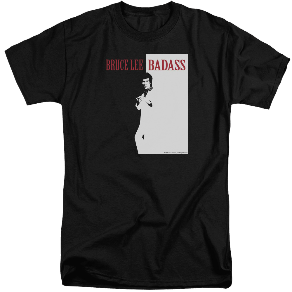 Bruce Lee Badass - Men's Tall Fit T-Shirt Men's Tall Fit T-Shirt Bruce Lee