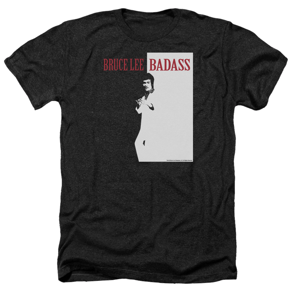 Bruce Lee Badass - Men's Heather T-Shirt Men's Heather T-Shirt Bruce Lee