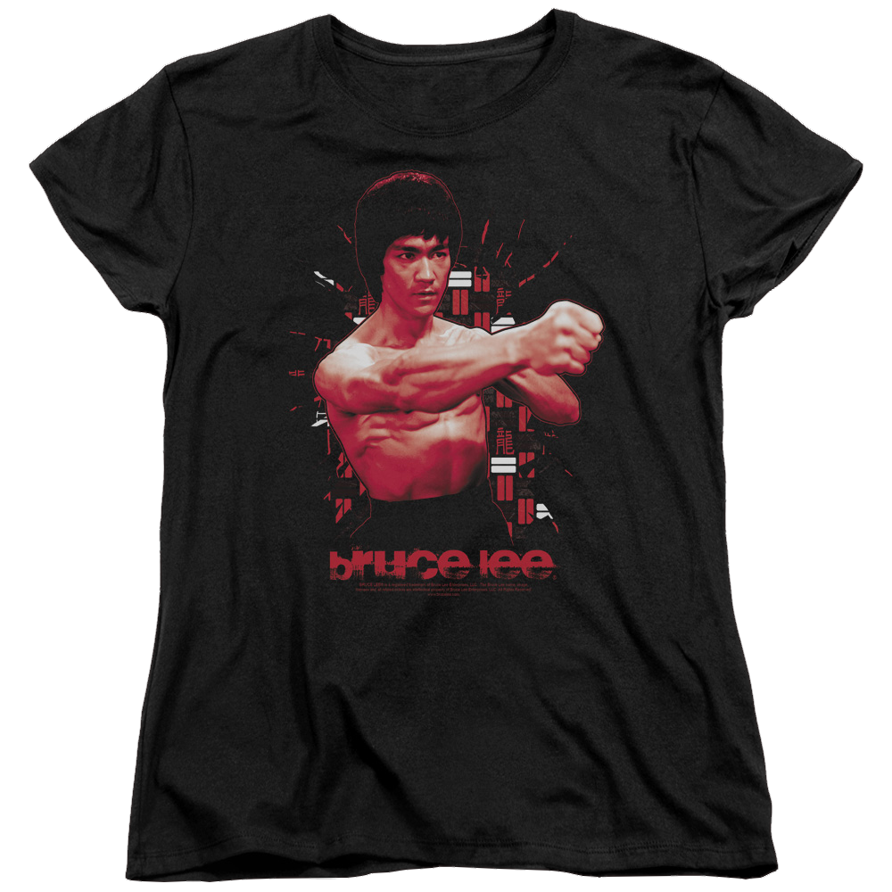 Bruce Lee The Shattering Fist - Women's T-Shirt Women's T-Shirt Bruce Lee