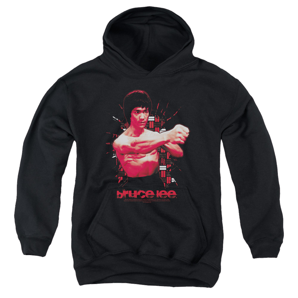 Bruce Lee The Shattering Fist - Youth Hoodie (Ages 8-12) Youth Hoodie (Ages 8-12) Bruce Lee