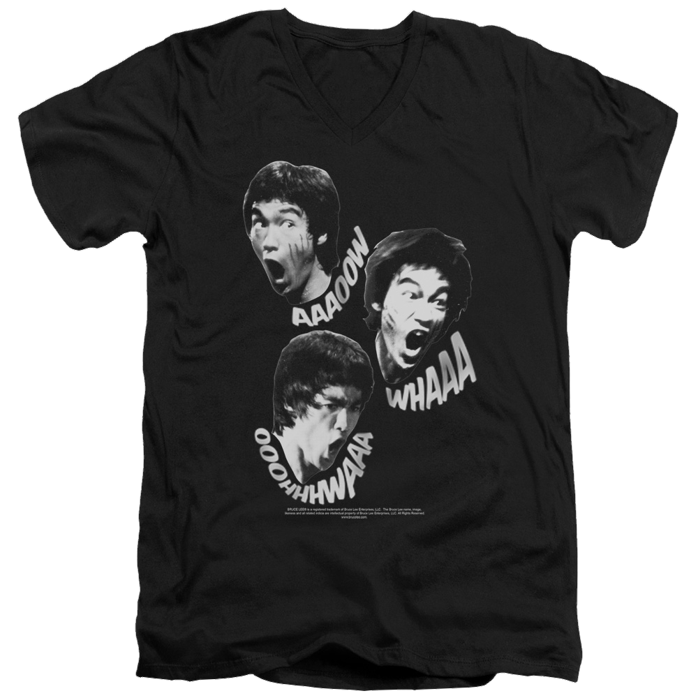 Bruce Lee Sounds Of The Dragon - Men's V-Neck T-Shirt Men's V-Neck T-Shirt Bruce Lee