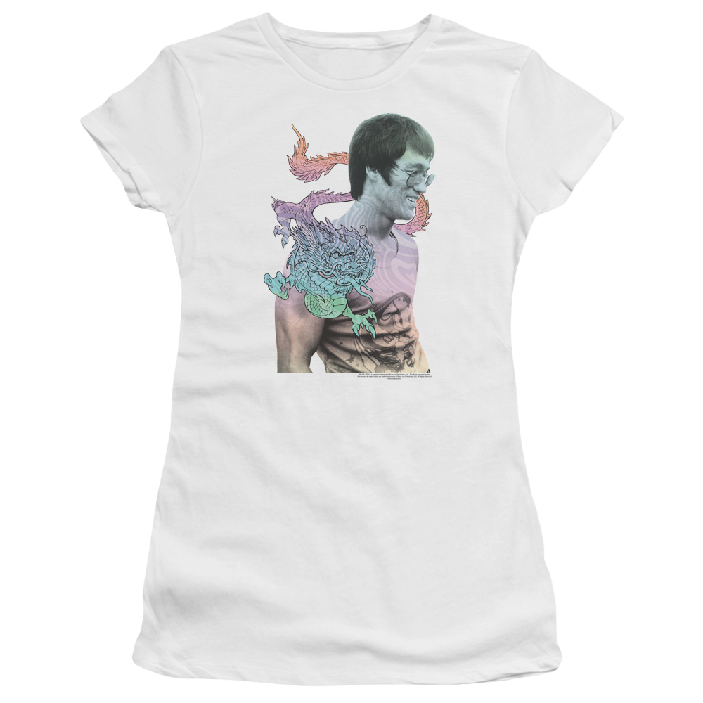 Bruce Lee A Little Bruce - Juniors T-Shirt Juniors T-Shirt Bruce Lee