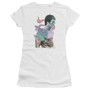 Bruce Lee A Little Bruce - Juniors T-Shirt Juniors T-Shirt Bruce Lee
