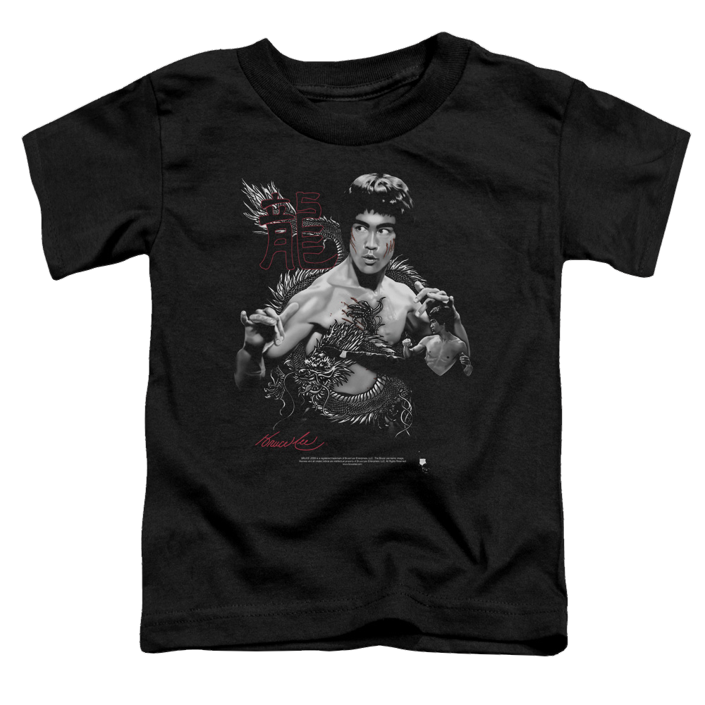 Bruce Lee The Dragon - Toddler T-Shirt Toddler T-Shirt Bruce Lee