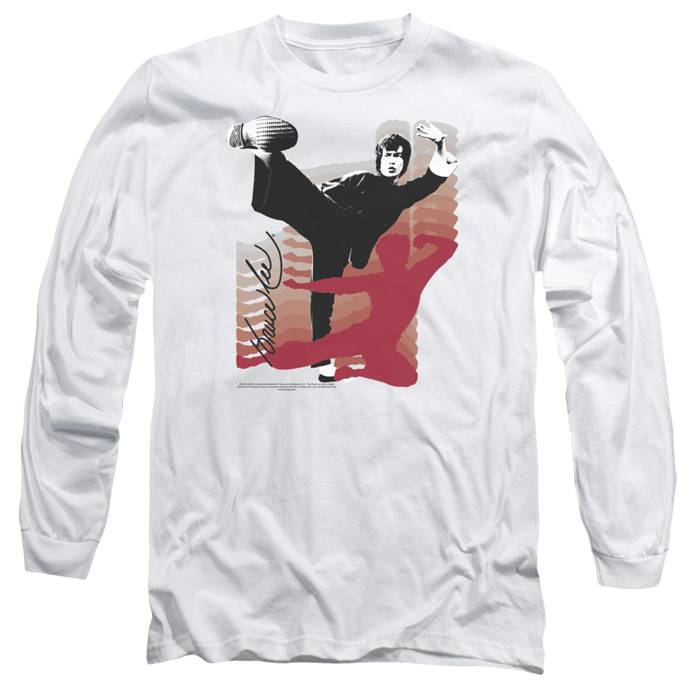 Bruce Lee Kick It - Men's Long Sleeve T-Shirt Men's Long Sleeve T-Shirt Bruce Lee