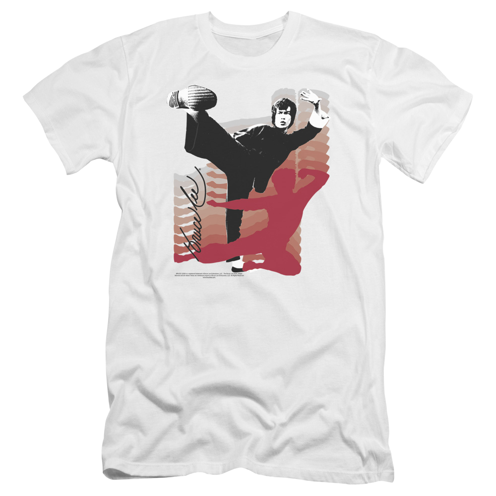 Bruce Lee Kick It - Men's Premium Slim Fit T-Shirt Men's Premium Slim Fit T-Shirt Bruce Lee