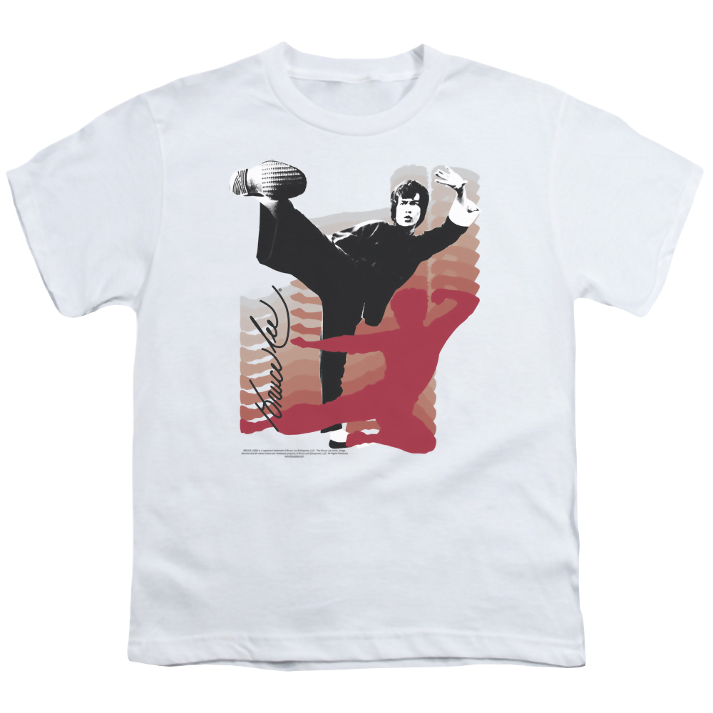 Bruce Lee Kick It - Youth T-Shirt (Ages 8-12) Youth T-Shirt (Ages 8-12) Bruce Lee