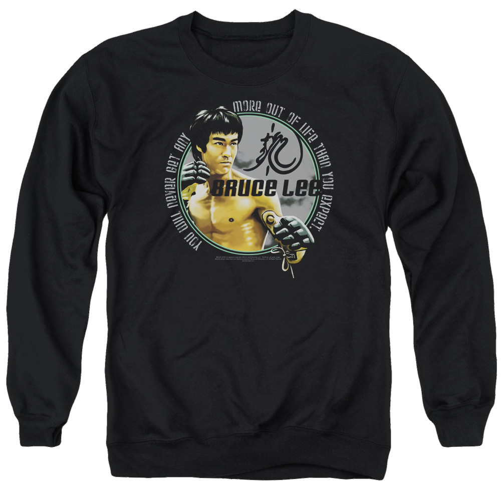 Bruce Lee Expectations - Men's Crewneck Sweatshirt Men's Crewneck Sweatshirt Bruce Lee