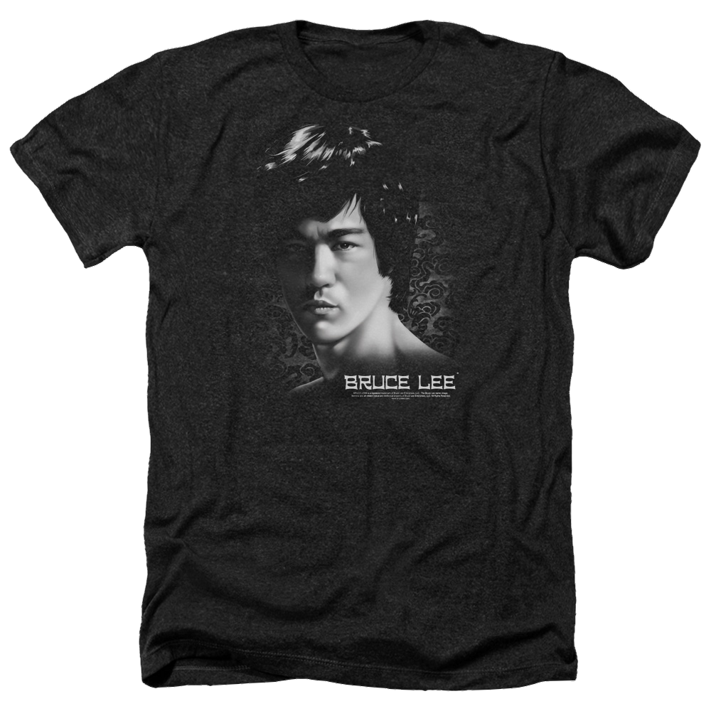 Bruce Lee In Your Face - Men's Heather T-Shirt Men's Heather T-Shirt Bruce Lee
