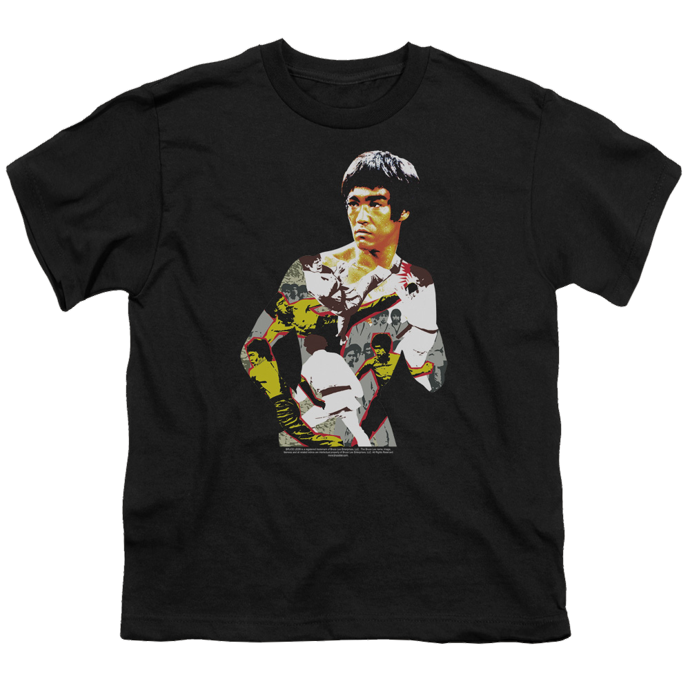 Bruce Lee Body Of Action - Youth T-Shirt (Ages 8-12) Youth T-Shirt (Ages 8-12) Bruce Lee