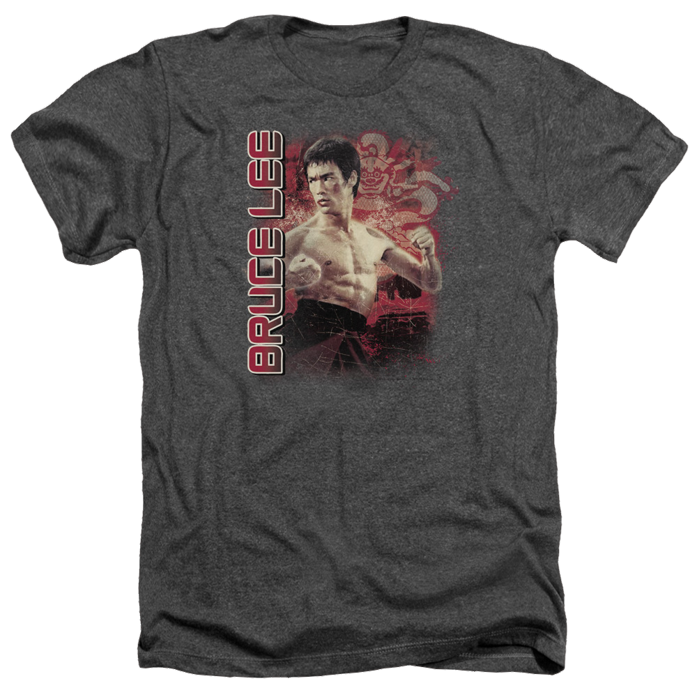 Bruce Lee Fury - Men's Heather T-Shirt Men's Heather T-Shirt Bruce Lee