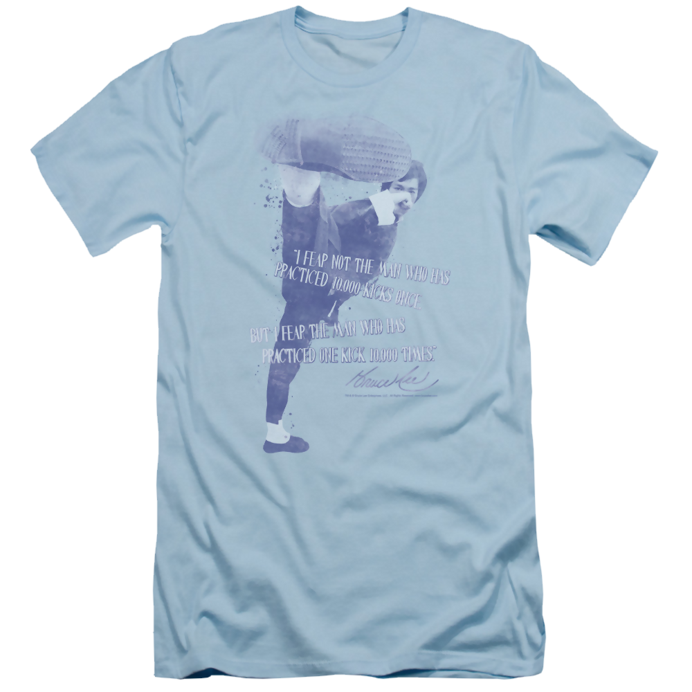 Bruce Lee 10,000 Kicks - Men's Slim Fit T-Shirt Men's Slim Fit T-Shirt Bruce Lee