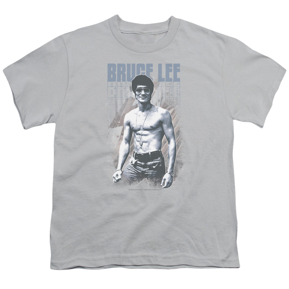 Bruce Lee Blue Jean Lee - Youth T-Shirt (Ages 8-12) Youth T-Shirt (Ages 8-12) Bruce Lee