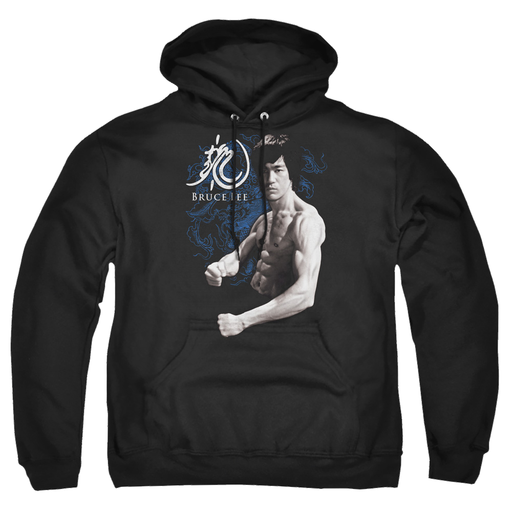 Bruce Lee Dragon Stance - Pullover Hoodie Pullover Hoodie Bruce Lee