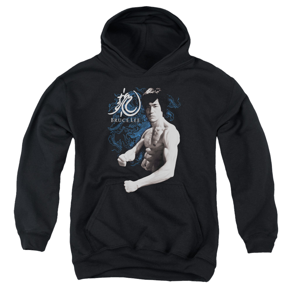 Bruce Lee Dragon Stance - Youth Hoodie (Ages 8-12) Youth Hoodie (Ages 8-12) Bruce Lee