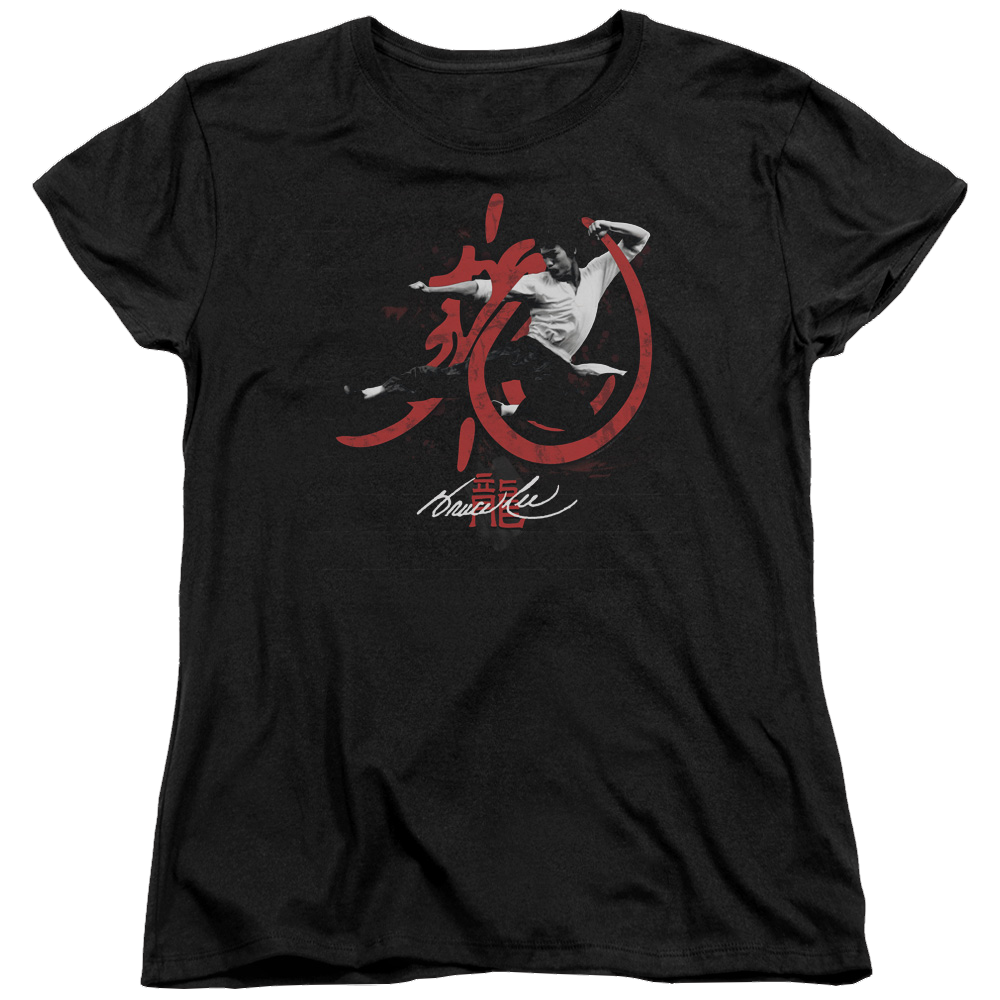 Bruce Lee High Flying - Women's T-Shirt Women's T-Shirt Bruce Lee