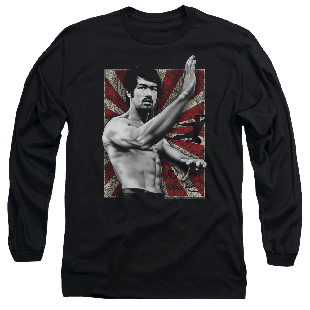 Bruce Lee Concentrate - Men's Long Sleeve T-Shirt Men's Long Sleeve T-Shirt Bruce Lee