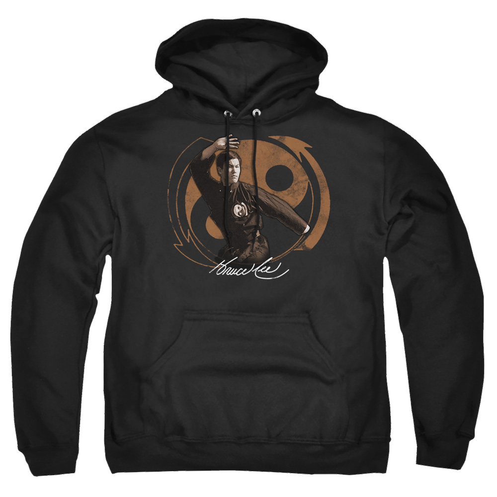 Bruce Lee Jeet Kun Do Pose - Pullover Hoodie Pullover Hoodie Bruce Lee