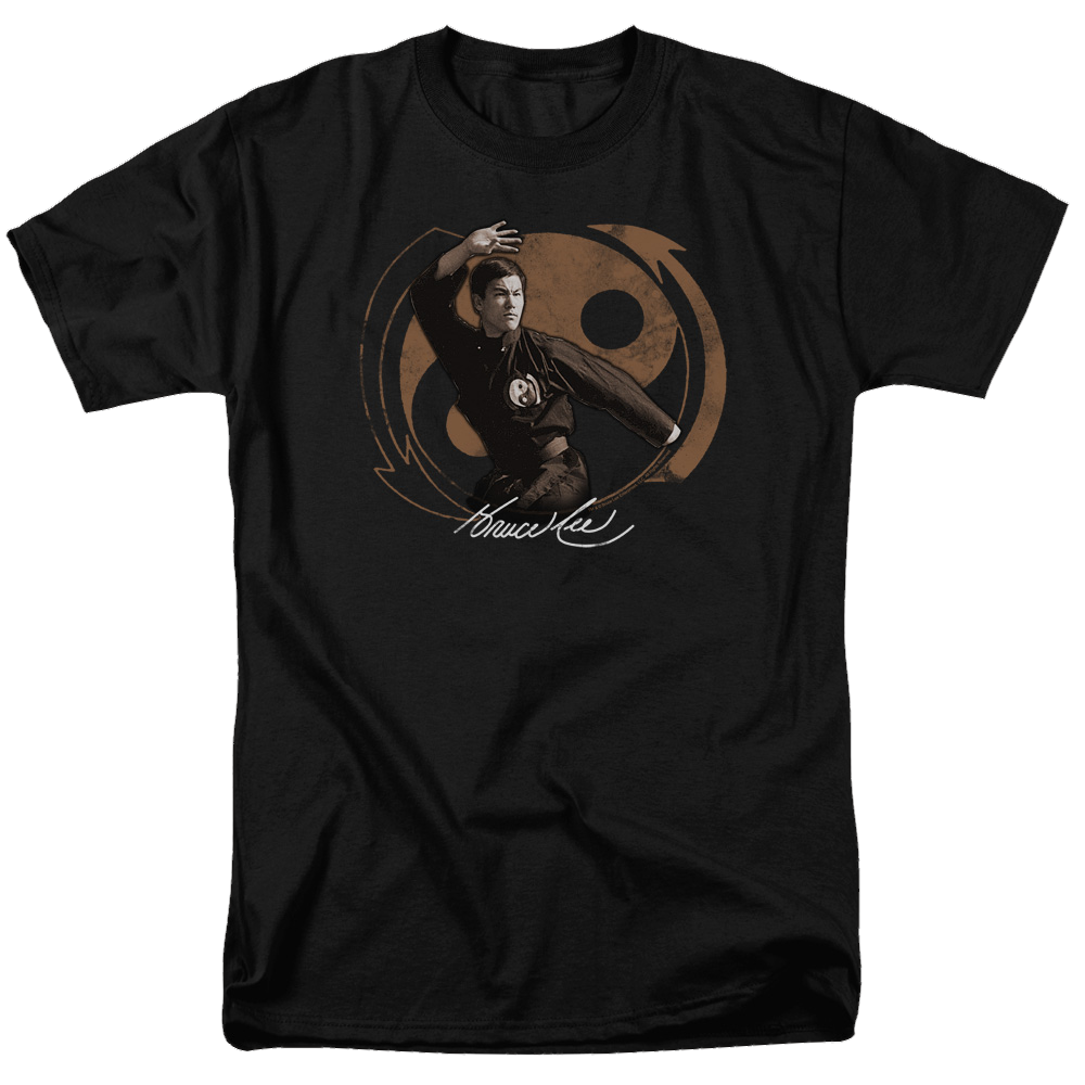 Bruce Lee Jeet Kun Do Pose - Men's Regular Fit T-Shirt Men's Regular Fit T-Shirt Bruce Lee
