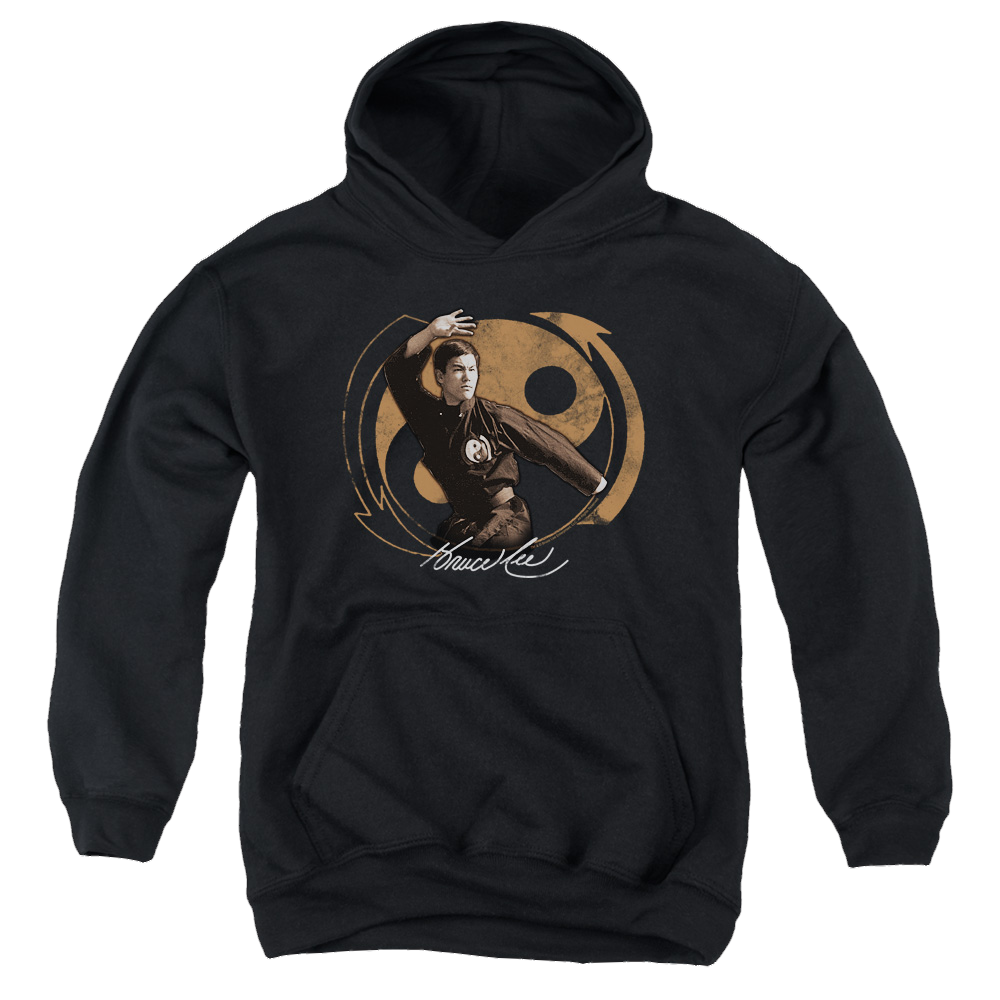 Bruce Lee Jeet Kun Do Pose - Youth Hoodie (Ages 8-12) Youth Hoodie (Ages 8-12) Bruce Lee