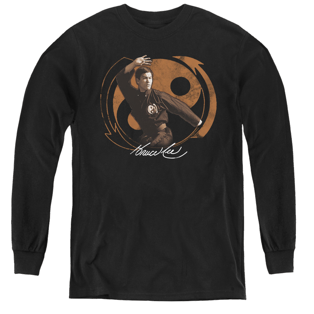 Bruce Lee Jeet Kun Do Puse - Youth Long Sleeve T-Shirt Youth Long Sleeve T-Shirt Bruce Lee