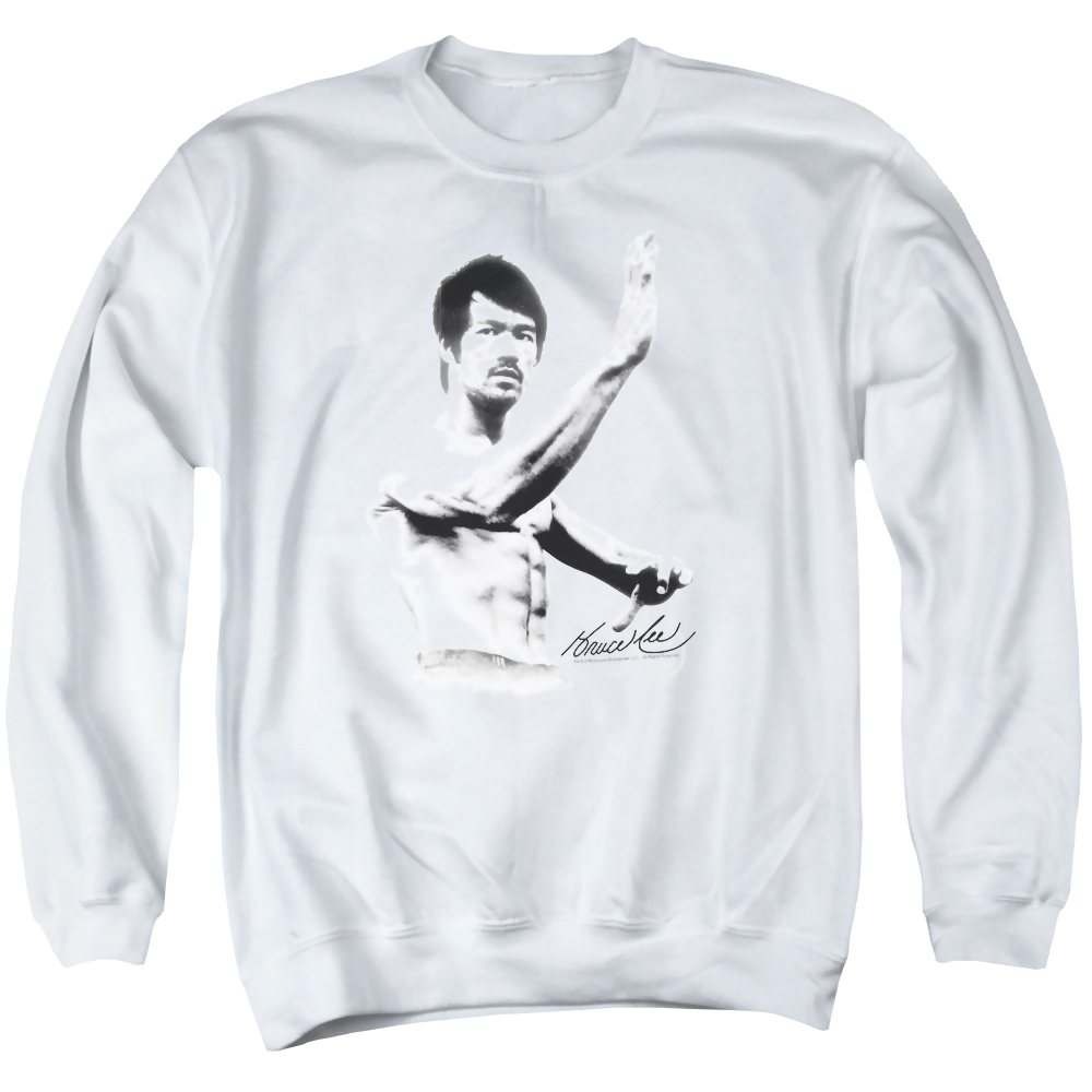 Bruce Lee Serenity - Men's Crewneck Sweatshirt Men's Crewneck Sweatshirt Bruce Lee
