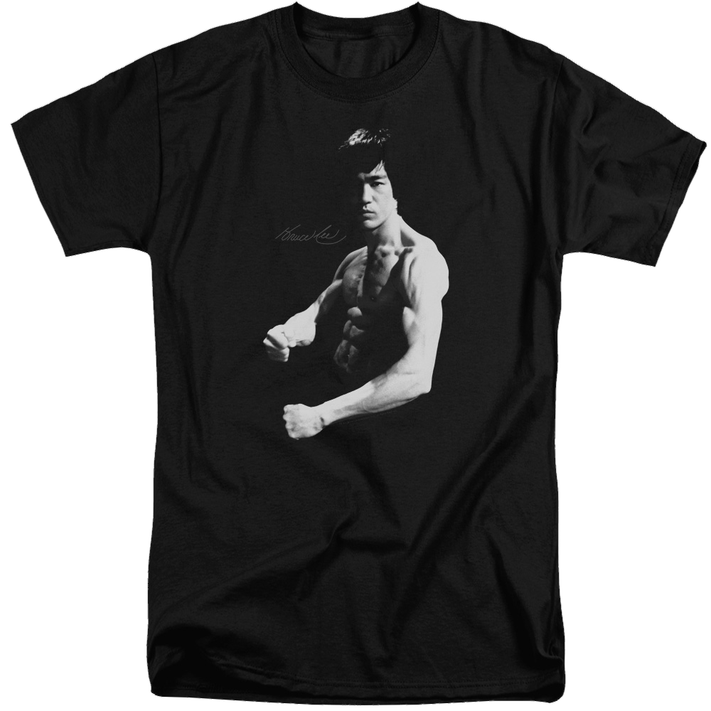 Bruce Lee Stance - Men's Tall Fit T-Shirt Men's Tall Fit T-Shirt Bruce Lee
