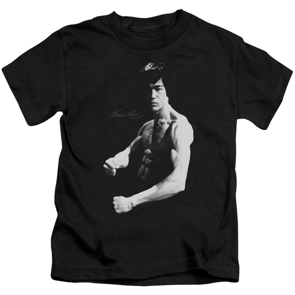 Bruce Lee Stance - Kid's T-Shirt (Ages 4-7) Kid's T-Shirt (Ages 4-7) Bruce Lee