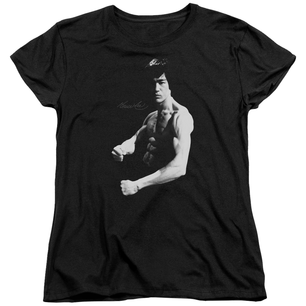 Bruce Lee Stance - Women's T-Shirt Women's T-Shirt Bruce Lee