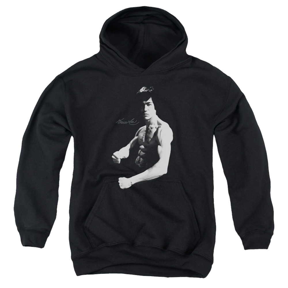 Bruce Lee Stance - Youth Hoodie (Ages 8-12) Youth Hoodie (Ages 8-12) Bruce Lee