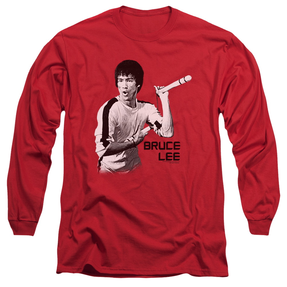 Bruce Lee Nunchucks - Men's Long Sleeve T-Shirt Men's Long Sleeve T-Shirt Bruce Lee