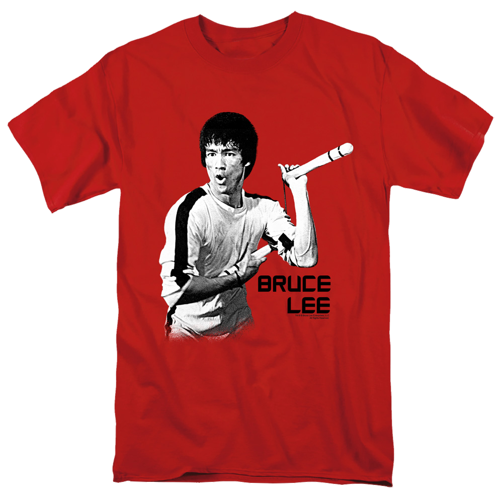 Bruce Lee Nunchucks - Men's Regular Fit T-Shirt Men's Regular Fit T-Shirt Bruce Lee