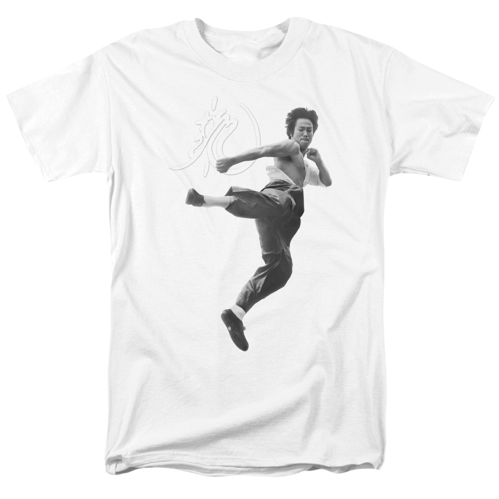 Bruce Lee Flying Kick - Men's Regular Fit T-Shirt Men's Regular Fit T-Shirt Bruce Lee