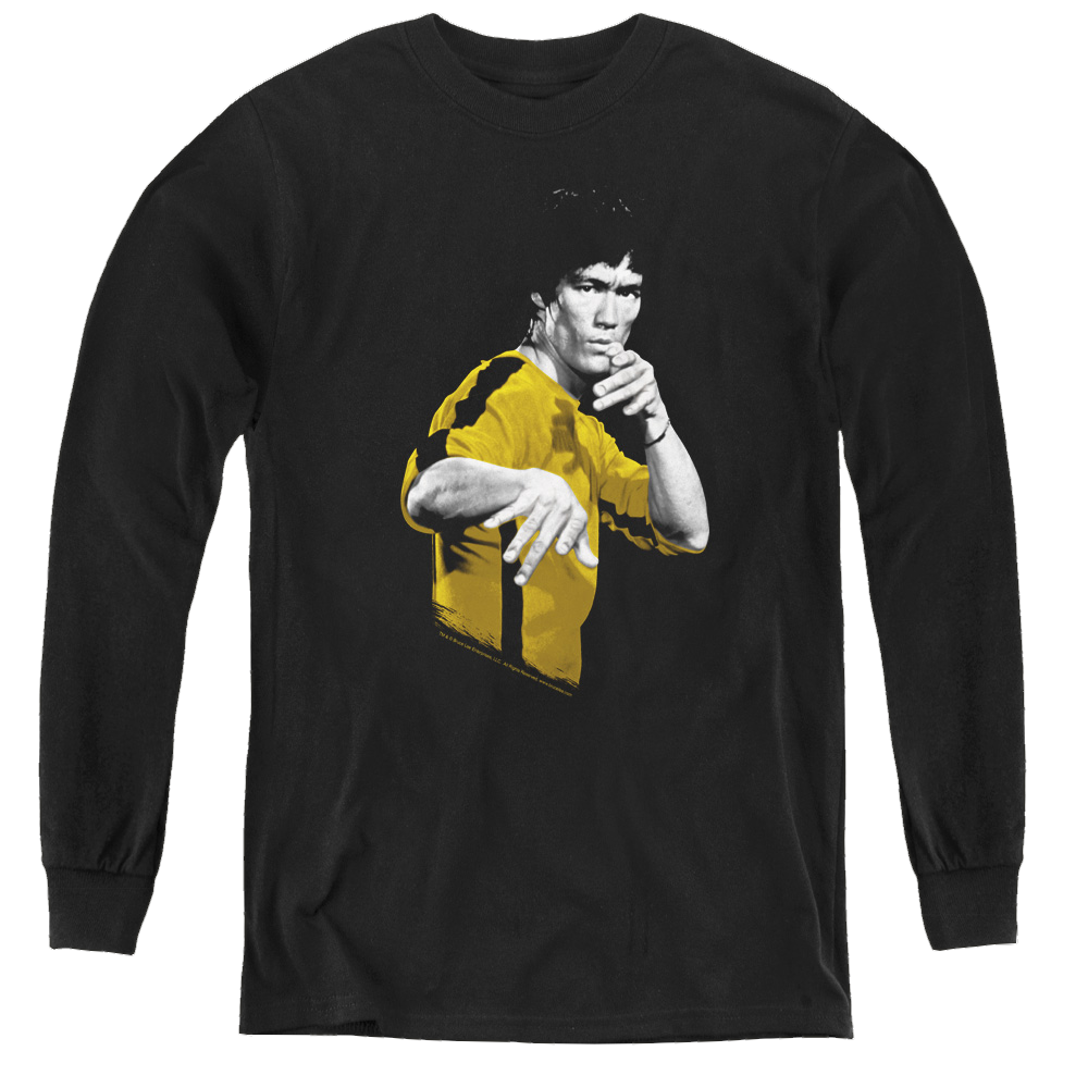 Bruce Lee Suit Of Death - Youth Long Sleeve T-Shirt Youth Long Sleeve T-Shirt Bruce Lee