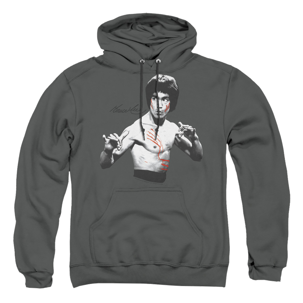 Bruce Lee Final Confrontation - Pullover Hoodie Pullover Hoodie Bruce Lee
