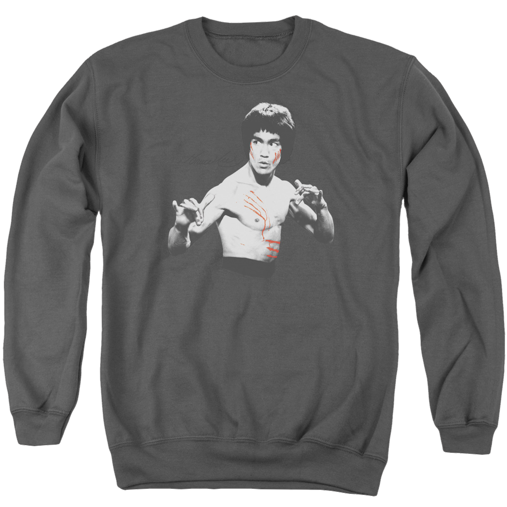 Bruce Lee Final Confrontation - Men's Crewneck Sweatshirt Men's Crewneck Sweatshirt Bruce Lee