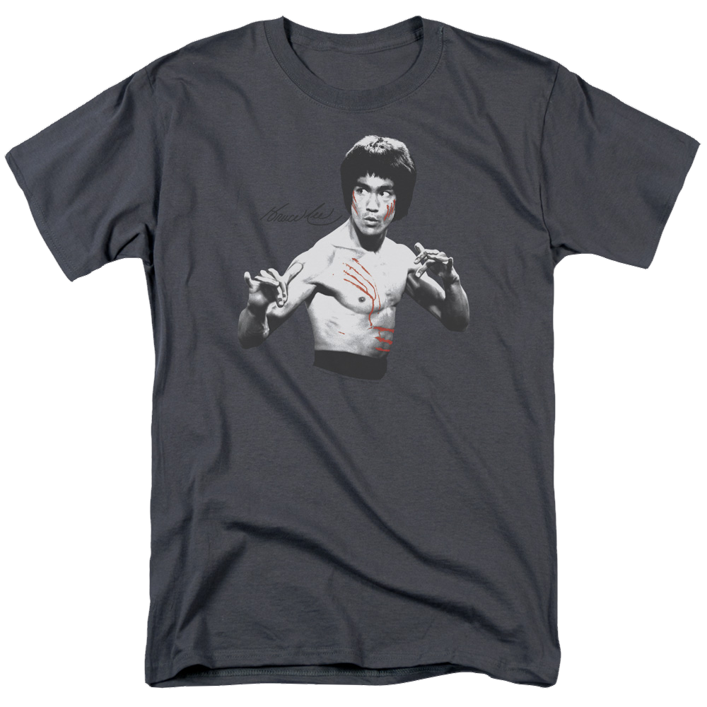 Bruce Lee Final Confrontation - Men's Regular Fit T-Shirt Men's Regular Fit T-Shirt Bruce Lee