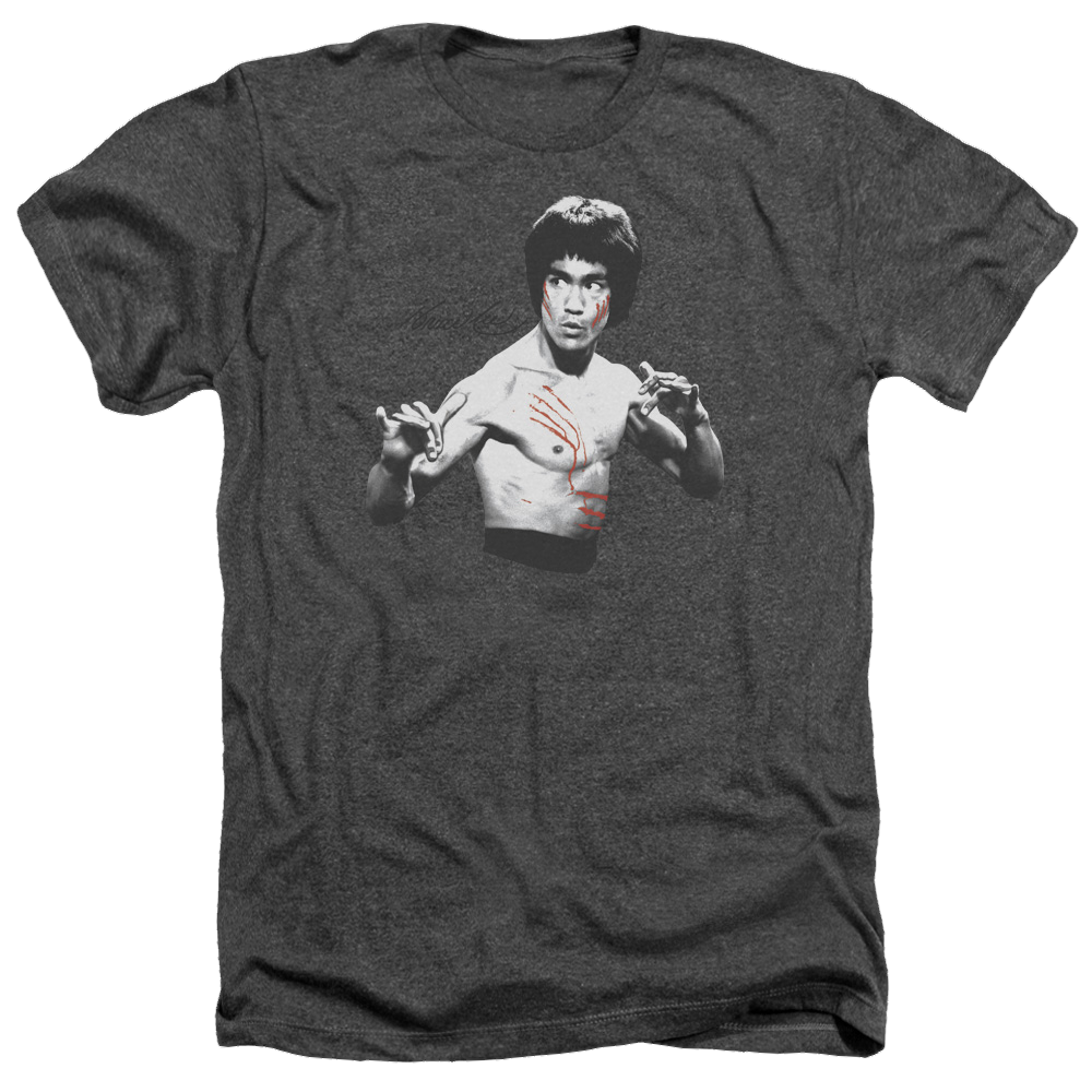 Bruce Lee Final Confrontation - Men's Heather T-Shirt Men's Heather T-Shirt Bruce Lee